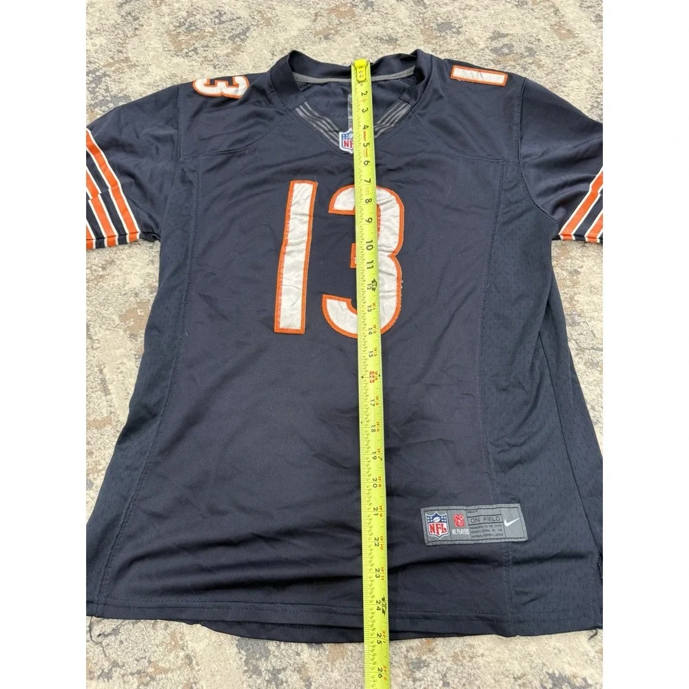 NIKE Kevin‎ White Chicago Bears #13 On Field Game Jersey Kids XXL Blue